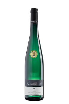 2021er Riesling, "Von den Terrassen", Qualitätswein, trocken, 0,75L, Nr.10, Goldene Preismünze