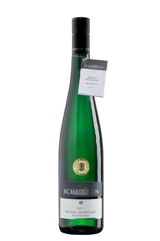 2023er  Hammersteiner Schloßberg, Riesling "Bestes Fass" , halbtrocken, 0,75L, Nr.17b, Goldene Preismünze