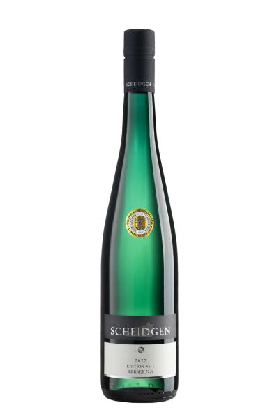 2023er Kerner, Spätlese, edelsüß, 0,75 L, Nr. 23k, Goldene Preismünze