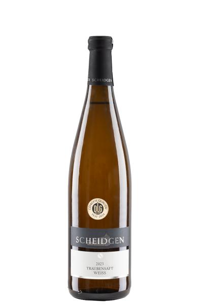 2024er Weißer Traubensaft, 0,75L, Nr.24, Goldene Preismünze DLG