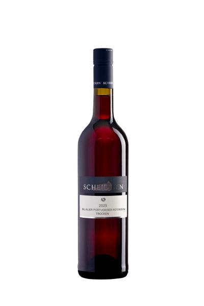 2025er Blauer Portugieser Rotwein, trocken, 0,75L, Nr.3a
