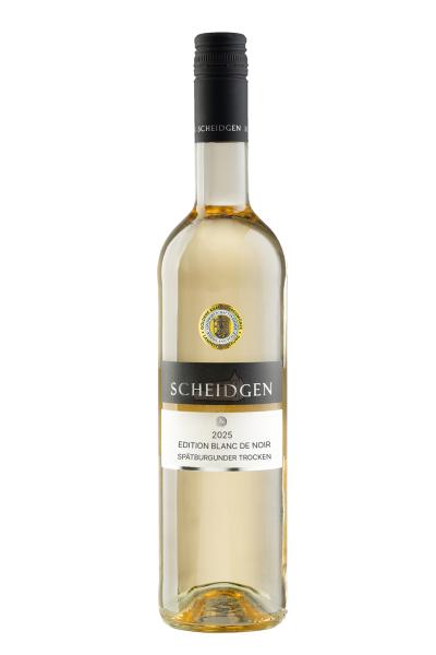 2025er Edition "Blanc de Noir", Spätburgunder, Qualitätswein, trocken, 0,75L, Goldene Preismünze Nr.7.11