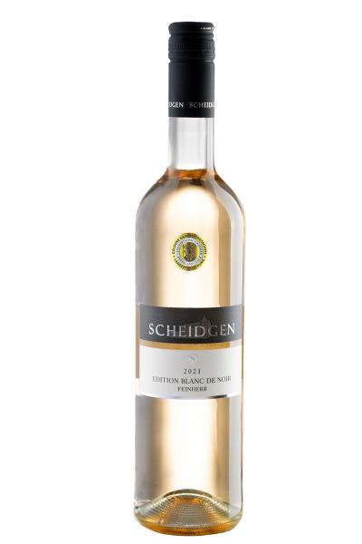 2021er Edition "Blanc de Noir", Qualitätswein, feinherb, 0,75L, Nr. 7.22, Goldene Preismünze