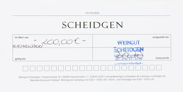 200€ Gutschein